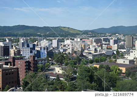 街風景　旭川市街 121689774