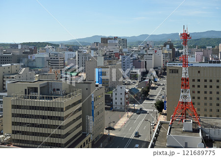 街風景　旭川市街 121689775