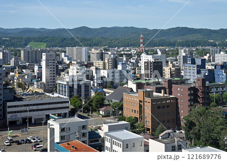 街風景　旭川市街 121689776