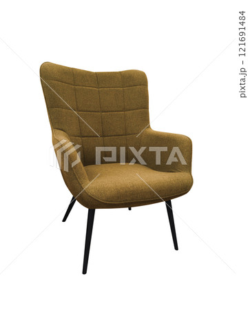 Modern chair isolated on a white background Modern chair isolated on a white background 121691484