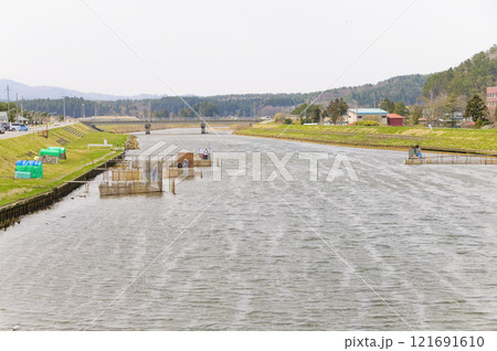 青森 蟹田のシロウオ漁 青森 蟹田のシロウオ漁 121691610