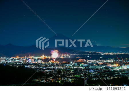 静岡県日本平からの夜景 121693241