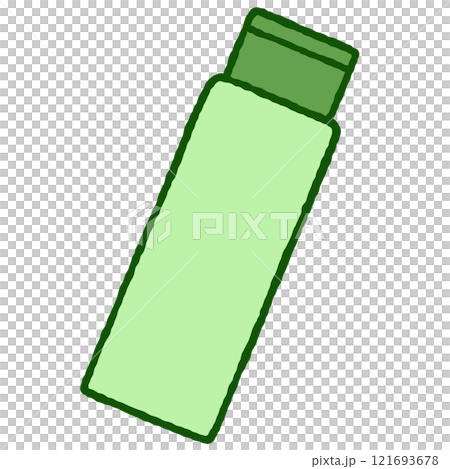 一個簡單的瓶子的插圖 121693678