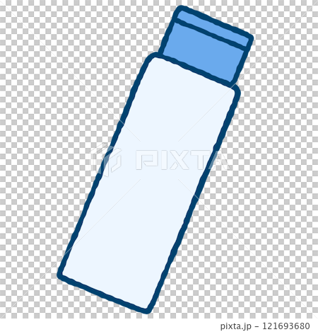 一個簡單的瓶子的插圖 121693680