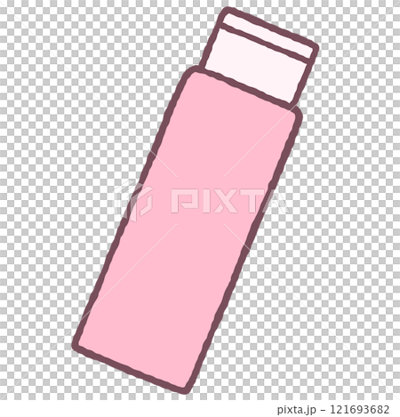 一個簡單的瓶子的插圖 121693682