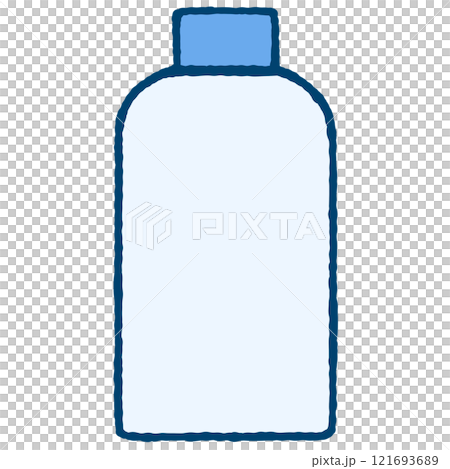 Illustration of a simple bottle 121693689