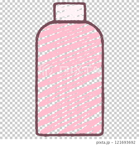 一個簡單的瓶子的插圖 121693692