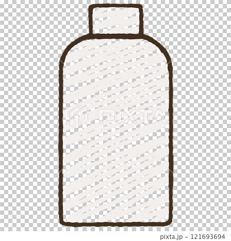 シンプルなボトルのイラスト シンプルなボトルのイラスト 121693694