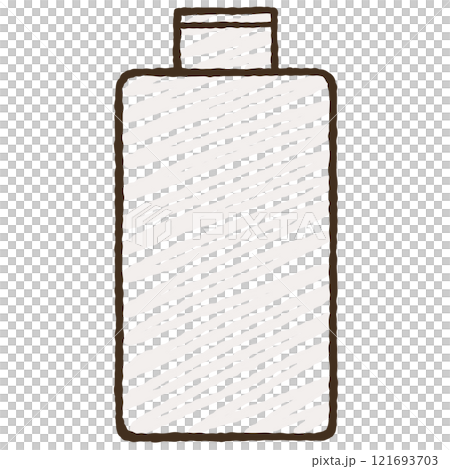 一個簡單的瓶子的插圖 121693703