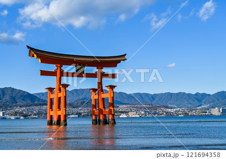 広島　安芸の宮島 121694358