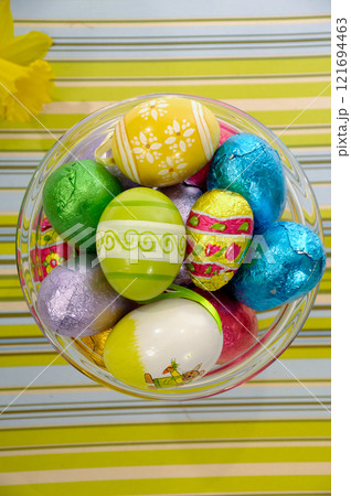 Easter eggs Easter eggs 121694463
