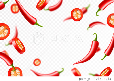 seamless pattern with chili peppers seamless pattern with chili peppers 121694913