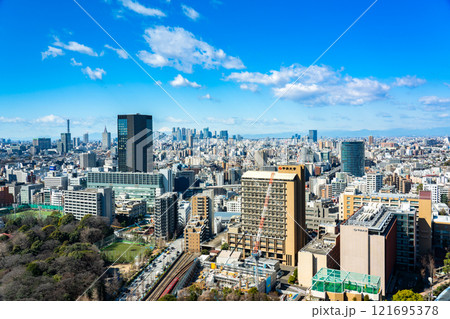 文京シビックセンター展望ラウンジから見る新宿方面の風景 文京シビックセンター展望ラウンジから見る新宿方面の風景 121695378