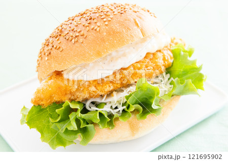 おいしいフィッシュバーガー おいしいフィッシュバーガー 121695902
