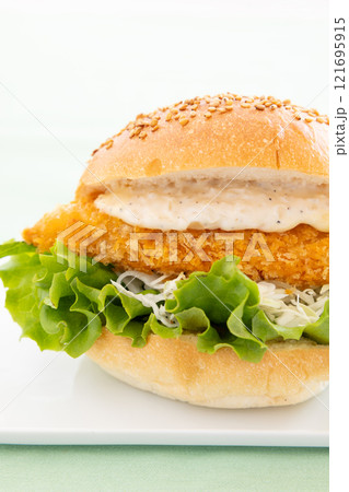 おいしいフィッシュバーガー 121695915