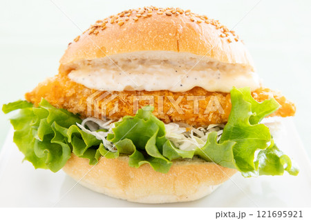 おいしいフィッシュバーガー 121695921