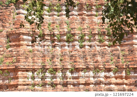 ancient pagoda at Wora Chet Tha Ram temple travel location in Thailand ancient pagoda at Wora Chet Tha Ram temple travel location in Thailand 121697224