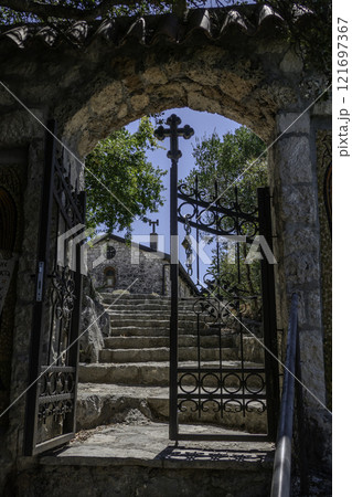 Montenegro, Kom Monastery near Zabljak Crnojevica, Montenegro, Kom Monastery near Zabljak Crnojevica, 121697367