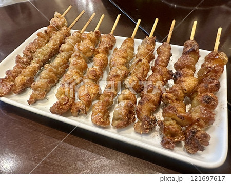 北九州のご当地グルメ焼き鳥・鶏皮 121697617