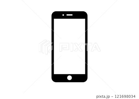 スマートフォンのアイコン スマートフォンのアイコン 121698034