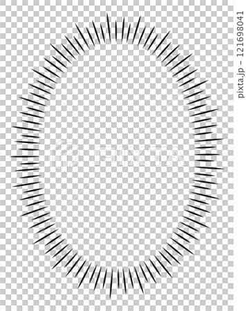 ウニフラッシュの吹き出し 白黒 manga flash speech bubble. ウニフラッシュの吹き出し 白黒 manga flash speech bubble. 121698041