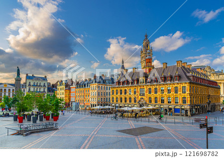 Lille old town historical centre, Hauts-de-France Region, France Lille old town historical centre, Hauts-de-France Region, France 121698782