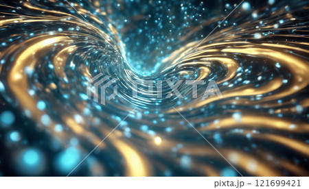 粒子が描く流線 粒子が描く流線 121699421