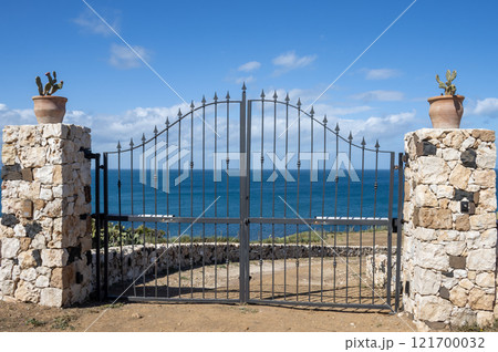Gate to the sea, Portopalo, Sicily, Italy Gate to the sea, Portopalo, Sicily, Italy 121700032