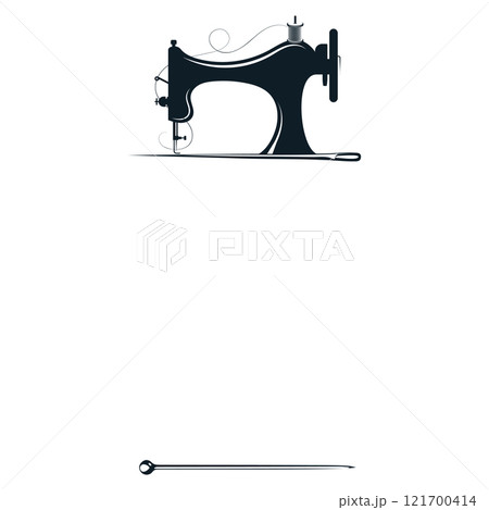 Sewing machine needle and pin, frame for sewing and cutting Sewing machine needle and pin, frame for sewing and cutting 121700414