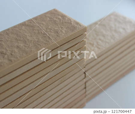 Beige Artificial Bricks Tiles For Interior Decoration In Stacks Beige Artificial Bricks Tiles For Interior Decoration In Stacks 121700447