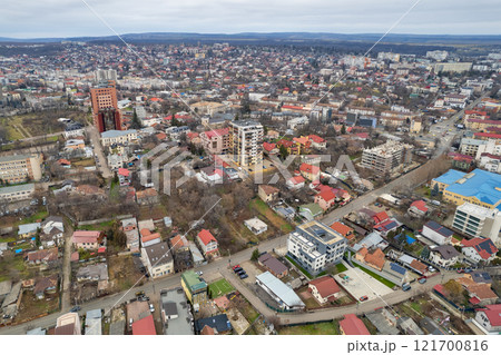 Iasi urban residential cityscape, Romania. Iasi urban residential cityscape, Romania. 121700816