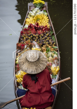 THAILAND RATCHABURI DAMNOEN SATUAK FLOATING MARKET THAILAND RATCHABURI DAMNOEN SATUAK FLOATING MARKET 121701090