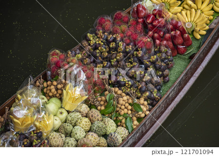THAILAND RATCHABURI DAMNOEN SATUAK FLOATING MARKET 121701094