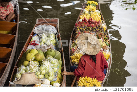 THAILAND RATCHABURI DAMNOEN SATUAK FLOATING MARKET 121701099
