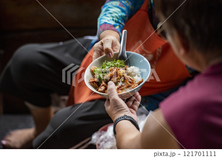 THAILAND RATCHABURI DAMNOEN SATUAK FLOATING MARKET 121701111