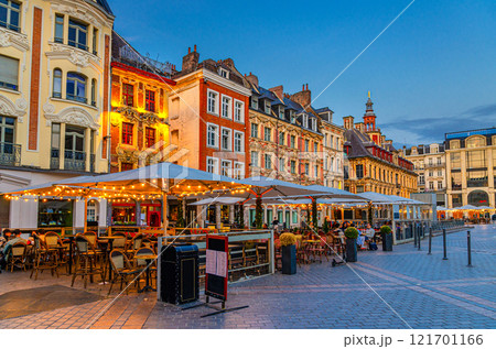 Lille city historical center, French Flanders, Nord department, France Lille city historical center, French Flanders, Nord department, France 121701166
