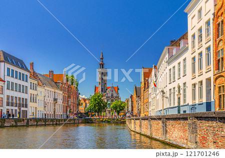 Bruges city historical centre, Flemish Region, Belgium Bruges city historical centre, Flemish Region, Belgium 121701246