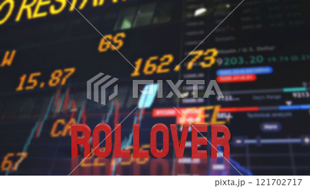 The Rollover text on Business Background 3d rendering. The Rollover text on Business Background 3d rendering. 121702717