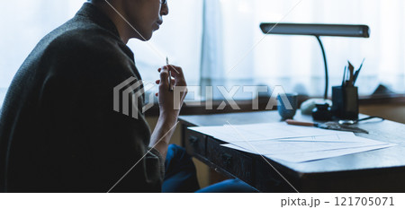 レトロなイメージカット 121705071