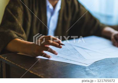 レトロなイメージカット レトロなイメージカット 121705072