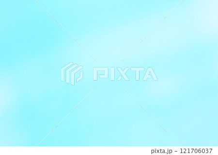 青色系ふんわりとした背景 121706037