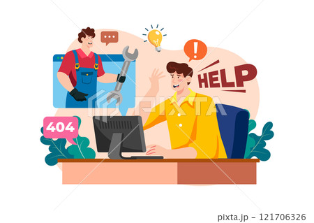Website Technical Support Online Service. Website Technical Support Online Service. 121706326