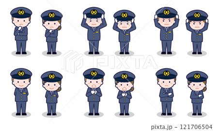 運転手の男女 05 運転手の男女 05 121706504