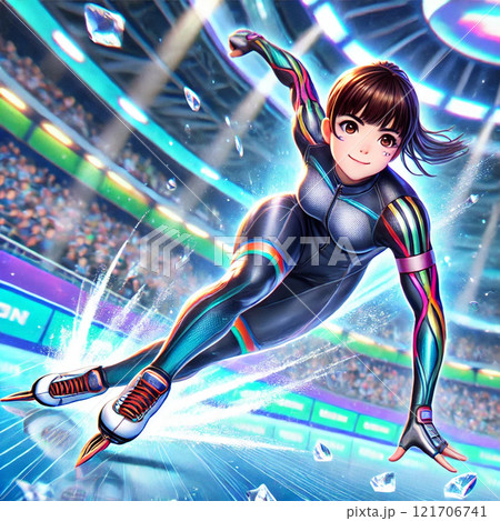 スピードスケート女子 スピードスケート女子 121706741