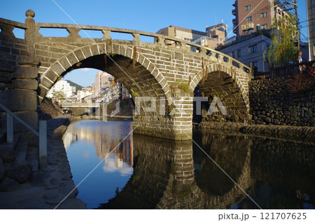 長崎市 めがね橋 長崎市 めがね橋 121707625