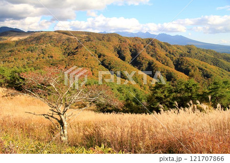 車山高原からの風景 車山高原からの風景 121707866