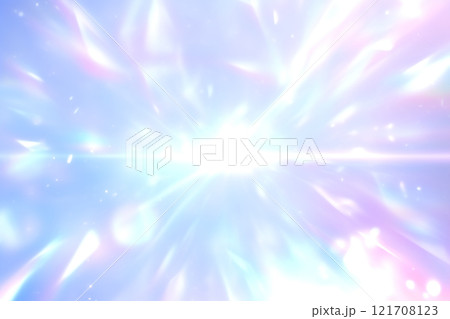 柔らかな光が広がる幻想的なキラキラな背景 121708123
