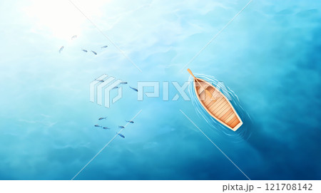 小舟 小型船 スモールボート 121708142