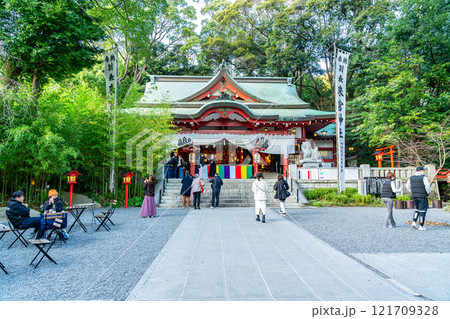 【静岡県】熱海市にある来宮神社の本殿 121709328
