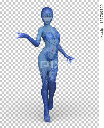 Female alien Female alien 121709599